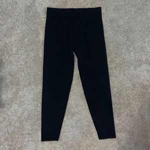 Pink - Black seamless leggings